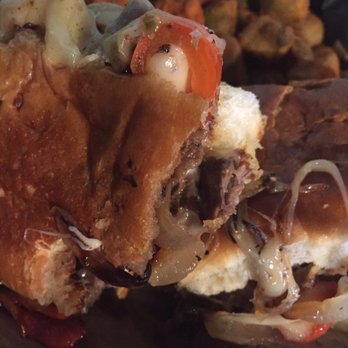 R Bar & Grill - Cheese steak sandwich. - American Near Me - Marble Falls, Texas R Bar & Grill - Cheese steak sandwich. - American Near Me - Marble Falls, Texas