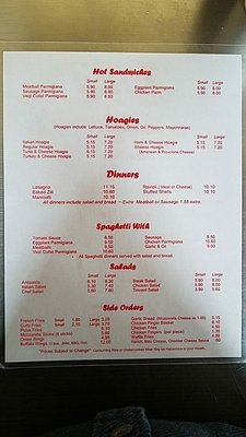 Menu photo 4 Joe's Pizza West End Williamsport, PA Menu photo 4 Joe's Pizza West End Williamsport, PA