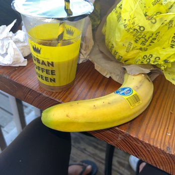 Cuban Coffee Queen Waterfront - We got a Guatemalan banana with our food. Lol :) - Coffee & Tea Near Me - Key West, Florida