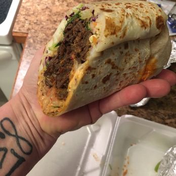 Chops - Kim-chi Bulgurrito and only half at that! - Korean Near Me - Everett, Washington