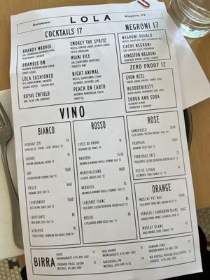 Menu photo 3 Lola Cafe Kingston, NY