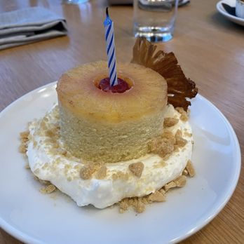Glasshouse Kitchen - Pineapple upside down cake for the birthday girl (post wish). - Pizza Near Me - Research Triangle, North Carolina Glasshouse Kitchen - Pineapple upside down cake for the birthday girl (post wish). - Pizza Near Me - Research Triangle, North Carolina