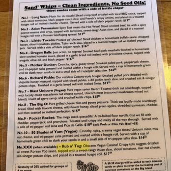 Da Whip - Menu - Sports Bars Near Me - Kailua-Kona, Hawaii Da Whip - Menu - Sports Bars Near Me - Kailua-Kona, Hawaii
