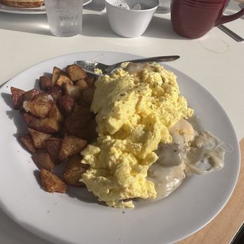 Wing It Cafe - Birthday, eggs Benedict, home fried potatoes, small business, airplanes, runway - Cafes Near Me - Fort Worth, Texas