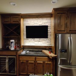 Pro Mounting - TV on stone wall