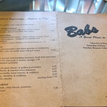 Babs - Breakfast & Brunch Near Me - Atlanta, Georgia