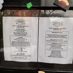 Chez Lambert - Menu!