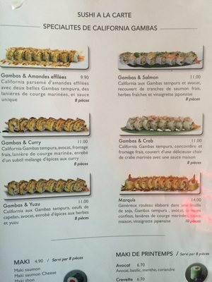 Menu photo 1 Fleur de Sushi Caen, 14