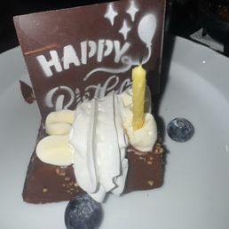 Birthday Dessert Birthday Dessert
