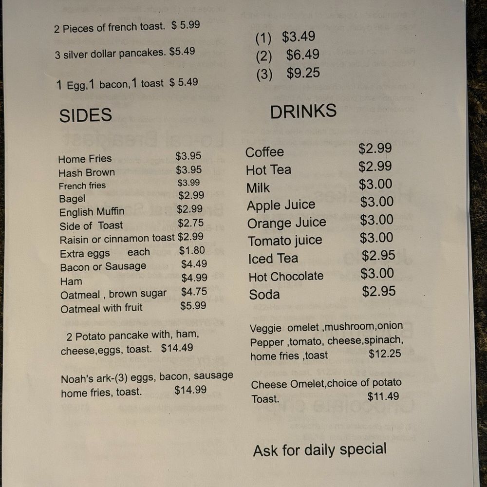 JT Sam’s Diner - June 2026 - Menu page 3 - Diners Near Me - Pittsburgh, Pennsylvania JT Sam’s Diner - June 2026 - Menu page 3 - Diners Near Me - Pittsburgh, Pennsylvania