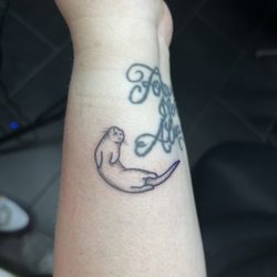 Iron Crown Tattoo - Sea Otter by Lexi Limer