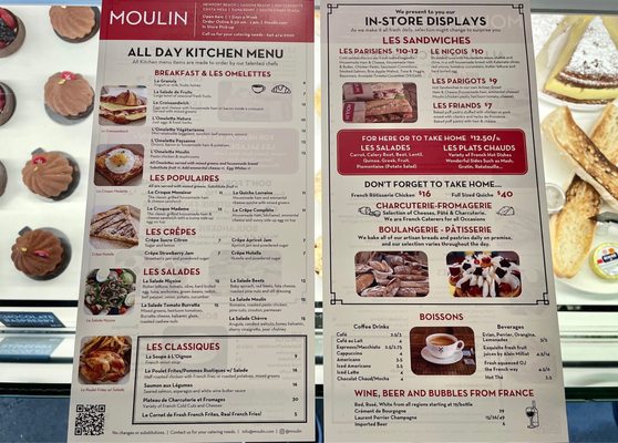 Menu photo 7 Moulin Dana Point, CA