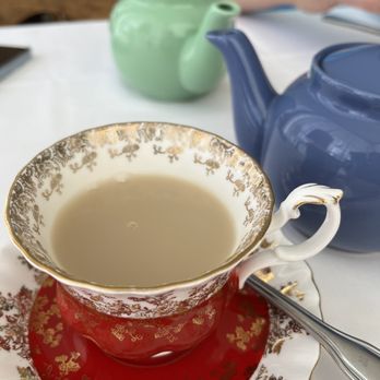 Tea With Tracy - Vanilla chai with milk - Tea Rooms Near Me - Seymour, Connecticut