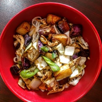 Lan Zhou Noodles - Eggplant pork mix/noodle. One of my favorites - Chinese Near Me - Columbus, Ohio Lan Zhou Noodles - Eggplant pork mix/noodle. One of my favorites - Chinese Near Me - Columbus, Ohio