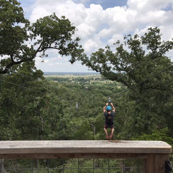 Zip Lost Pines - Off they go! - Ziplining Near Me - Cedar Creek, Texas Zip Lost Pines - Off they go! - Ziplining Near Me - Cedar Creek, Texas