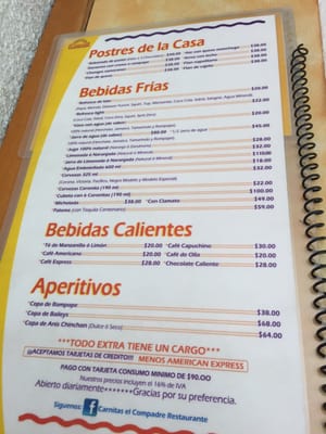 Menu photo 1 Carnitas El Compadre Tlalnepantla, MEX