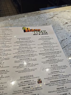 Menu photo 5 Hangtime Bar & Grille Absecon, NJ