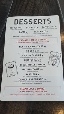 Menu photo 1 The Sicilian Baker Chandler, AZ Menu photo 1 The Sicilian Baker Chandler, AZ