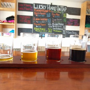 Lucky Hare Brewing - Their Flagship Flight - Brewpubs Near Me - Hector, New York Lucky Hare Brewing - Their Flagship Flight - Brewpubs Near Me - Hector, New York