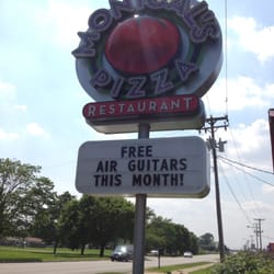 Monical's Pizza - There is always something funny on the sign.