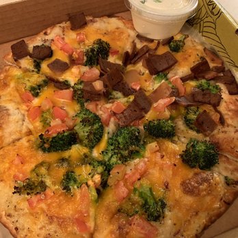 Pizza Lucé - Baked Potato Pizza** with vegan bacon - amazing! - Pizza Near Me - Duluth, Minnesota Pizza Lucé - Baked Potato Pizza** with vegan bacon - amazing! - Pizza Near Me - Duluth, Minnesota