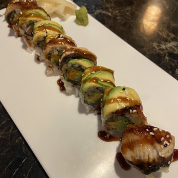 Sakura Sushi & Grill - Dragon roll - Sushi Bars Near Me - Hilo, Hawaii