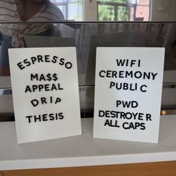 WiFi password