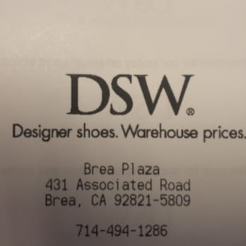 DSW Designer Shoe Warehouse - Shoe Stores Near Me - Brea, California
