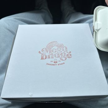 Moonbridge Doughnut Studio - Box of donuts, I devoured them haha - Donuts Near Me - Long Beach, California