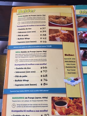 Menu photo 1 Pollos Blumenau, SC