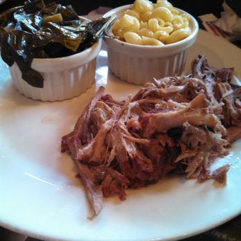 Bethany Blues - Pulled pork, mac and cheese, braised greens - American Near Me - Lewes, Delaware