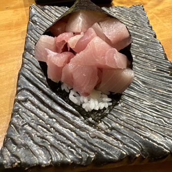 Kazuki Sushi - Yellowtail hand roll - Sushi Bars Near Me - Los Angeles, California Kazuki Sushi - Yellowtail hand roll - Sushi Bars Near Me - Los Angeles, California