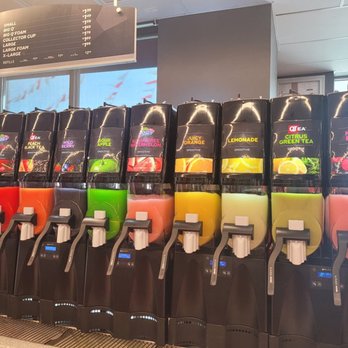 QuikTrip - a row of juice dispensers - Convenience Stores Near Me - North Little Rock, Arkansas QuikTrip - a row of juice dispensers - Convenience Stores Near Me - North Little Rock, Arkansas