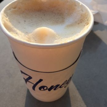 Honey Coffee - Large latte. - Desserts Near Me - Stittsville, Ontario