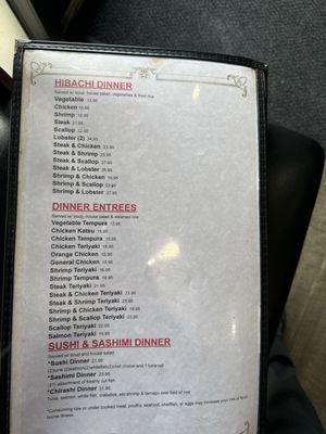 Menu photo 3 Wasabi Ocean Springs, MS Menu photo 3 Wasabi Ocean Springs, MS