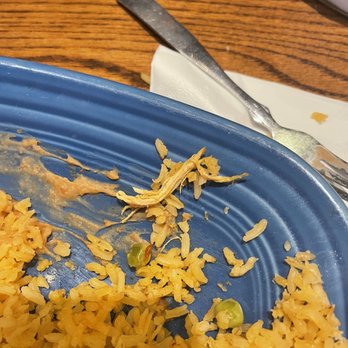 El Patio Mexican Restaurant - Chicken in my rice - Mexican Near Me - Ponca City, Oklahoma