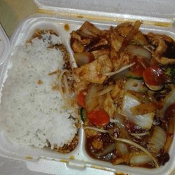 China Town - Gong Bao Schweinefleisch , 5,30 euro