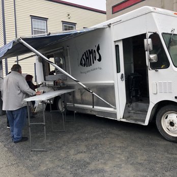 Ashmo's - a food truck parked on the side of the road - Food Trucks Near Me - Sitka, Alaska Ashmo's - a food truck parked on the side of the road - Food Trucks Near Me - Sitka, Alaska