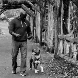 Corey Harden k9 - Working a pitbull rescue in the park
