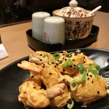 Harmony Tea Shoppe - Shrimp (FYI, takeout chili oil is $1 :( - Ramen Near Me - Indianapolis, Indiana