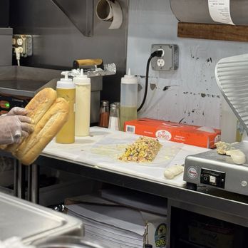 Farmer in the Deli - Making the CHOPPED SANDWICH - Delis Near Me - New York, New York