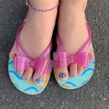 MJ Nails & Spa - My daughters toes - Nail Salons Near Me - Fontana, California MJ Nails & Spa - My daughters toes - Nail Salons Near Me - Fontana, California