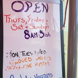 Margaret's Munchies - Current (09/12/23) hours of operation
