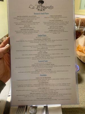 Menu photo 5 La Morenita Modesto, CA