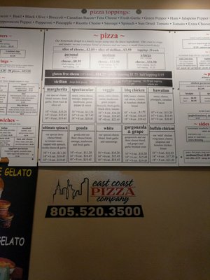 Menu photo 3 The East Coast Pizza Simi Valley, CA Menu photo 3 The East Coast Pizza Simi Valley, CA