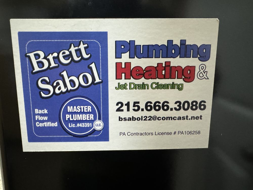 Slide of Brett Sabol Plumbing & Heating