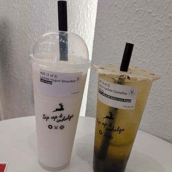 The Alley - Lemon lychee Camelia and lychee yogurt smoothie - Bubble Tea Near Me - Plano, Texas The Alley - Lemon lychee Camelia and lychee yogurt smoothie - Bubble Tea Near Me - Plano, Texas