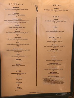 Menu photo 3 Pilot Brooklyn, NY