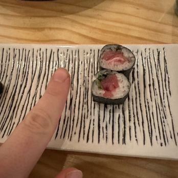 MiChi Japan - Overpriced, subpar Negitoro Maki. You literally only get 6pcs this size. - Ramen Near Me - Tigard, Oregon MiChi Japan - Overpriced, subpar Negitoro Maki. You literally only get 6pcs this size. - Ramen Near Me - Tigard, Oregon