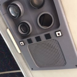 Bieber Bus Terminal - Broken air vent. Not that it works.